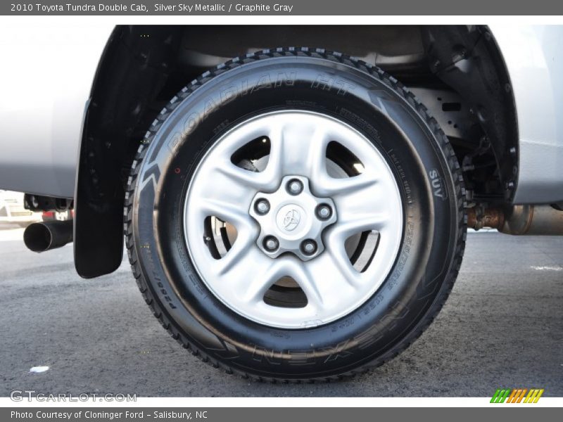 Silver Sky Metallic / Graphite Gray 2010 Toyota Tundra Double Cab