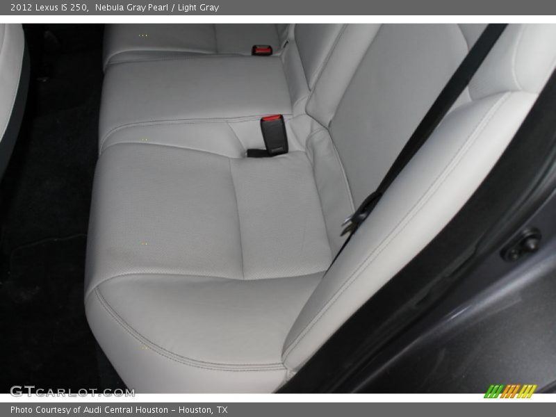 Nebula Gray Pearl / Light Gray 2012 Lexus IS 250