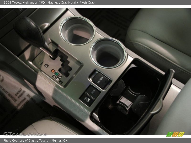 Magnetic Gray Metallic / Ash Gray 2008 Toyota Highlander 4WD