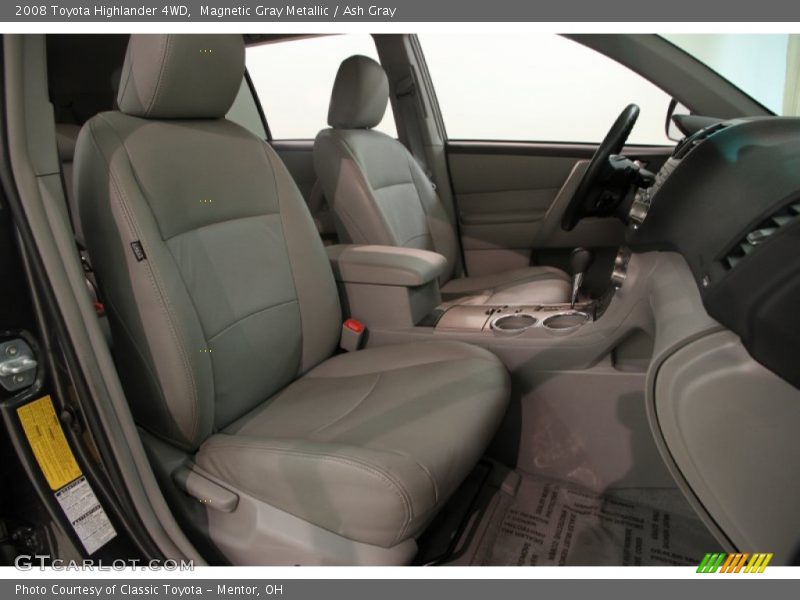 Magnetic Gray Metallic / Ash Gray 2008 Toyota Highlander 4WD
