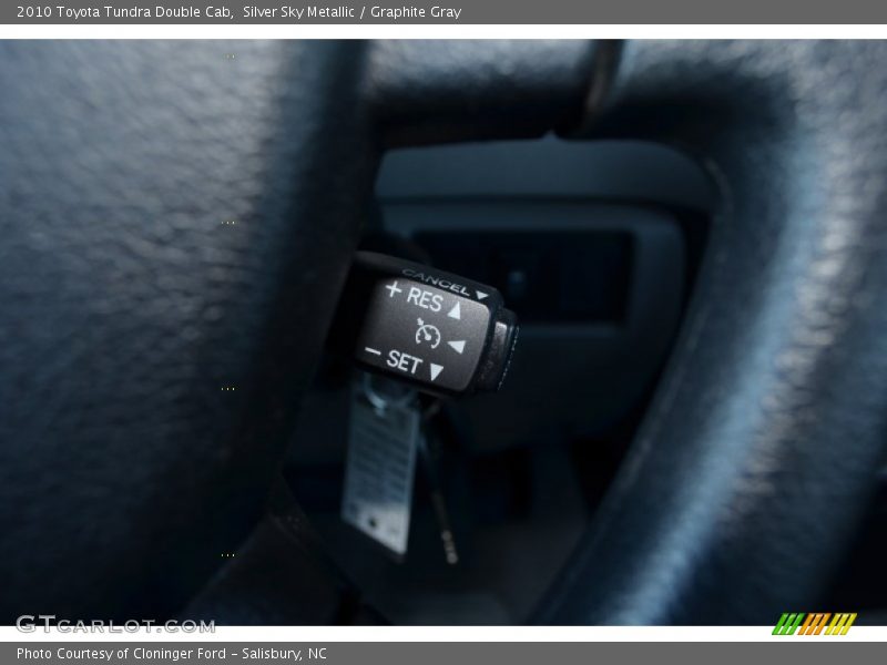 Silver Sky Metallic / Graphite Gray 2010 Toyota Tundra Double Cab