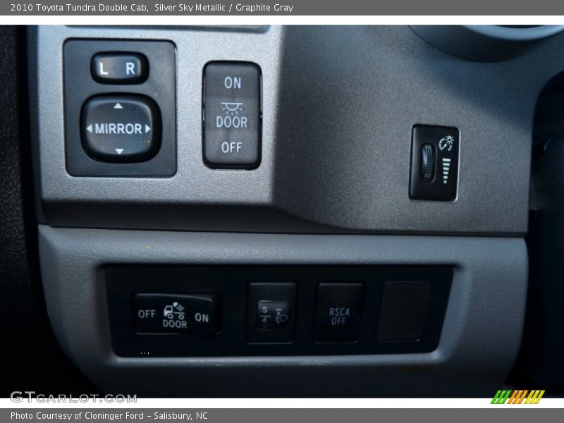 Silver Sky Metallic / Graphite Gray 2010 Toyota Tundra Double Cab
