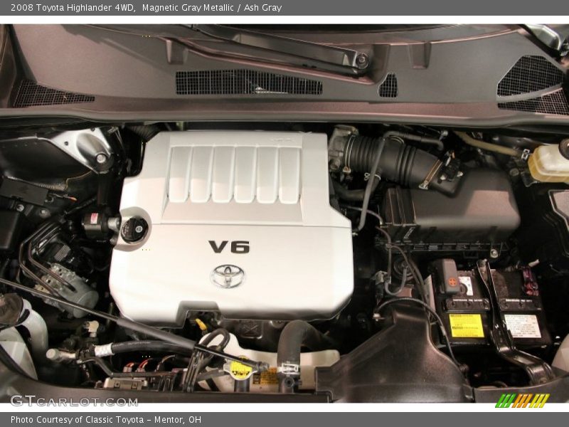 Magnetic Gray Metallic / Ash Gray 2008 Toyota Highlander 4WD
