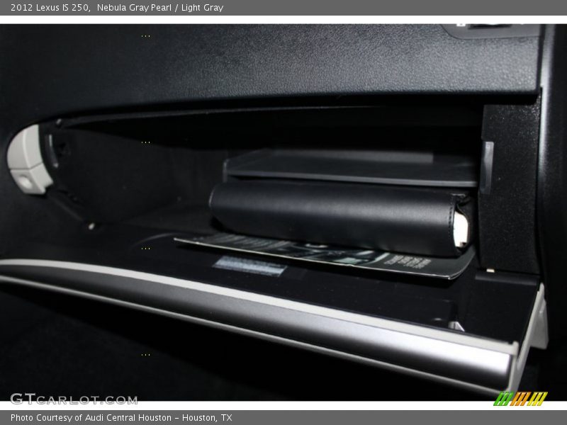 Nebula Gray Pearl / Light Gray 2012 Lexus IS 250