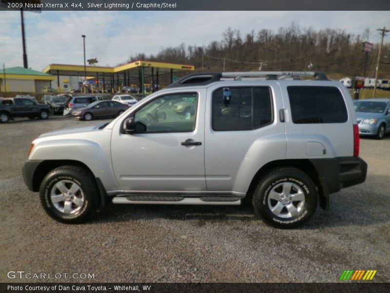 Silver Lightning / Graphite/Steel 2009 Nissan Xterra X 4x4