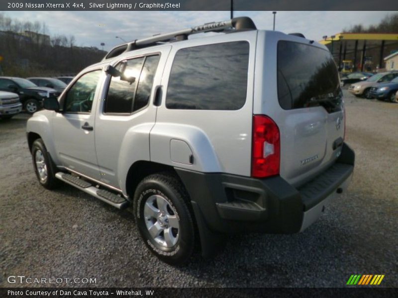 Silver Lightning / Graphite/Steel 2009 Nissan Xterra X 4x4