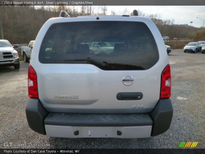 Silver Lightning / Graphite/Steel 2009 Nissan Xterra X 4x4