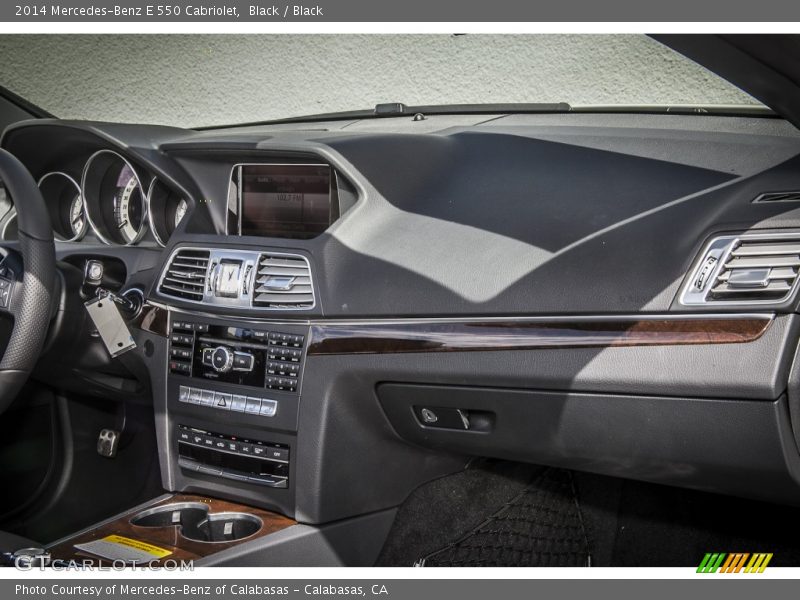 Black / Black 2014 Mercedes-Benz E 550 Cabriolet