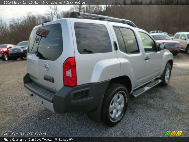 Silver Lightning / Graphite/Steel 2009 Nissan Xterra X 4x4