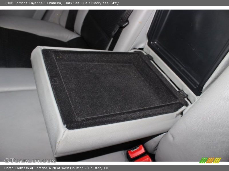 Dark Sea Blue / Black/Steel Grey 2006 Porsche Cayenne S Titanium