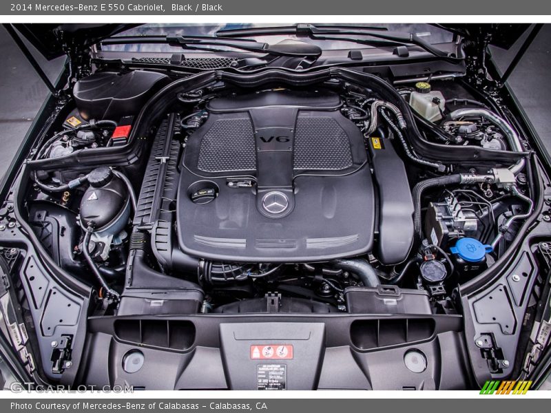  2014 E 550 Cabriolet Engine - 4.6 Liter Twin-Turbocharged DOHC 32-Valve VVT V8