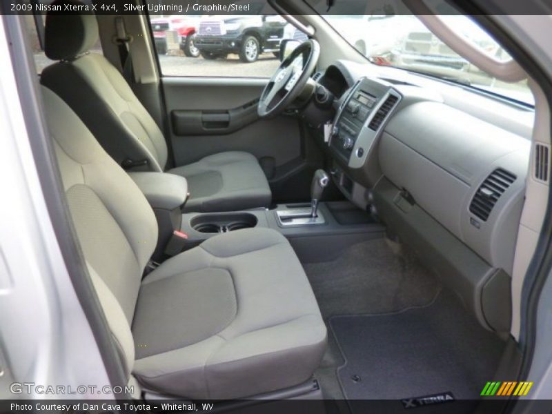 Silver Lightning / Graphite/Steel 2009 Nissan Xterra X 4x4