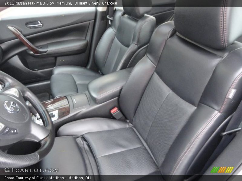 Brilliant Silver / Charcoal 2011 Nissan Maxima 3.5 SV Premium