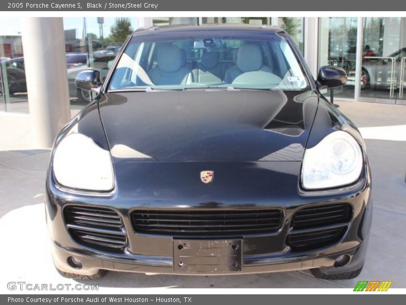 Black / Stone/Steel Grey 2005 Porsche Cayenne S