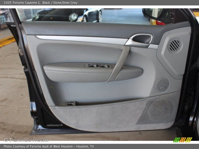 Black / Stone/Steel Grey 2005 Porsche Cayenne S