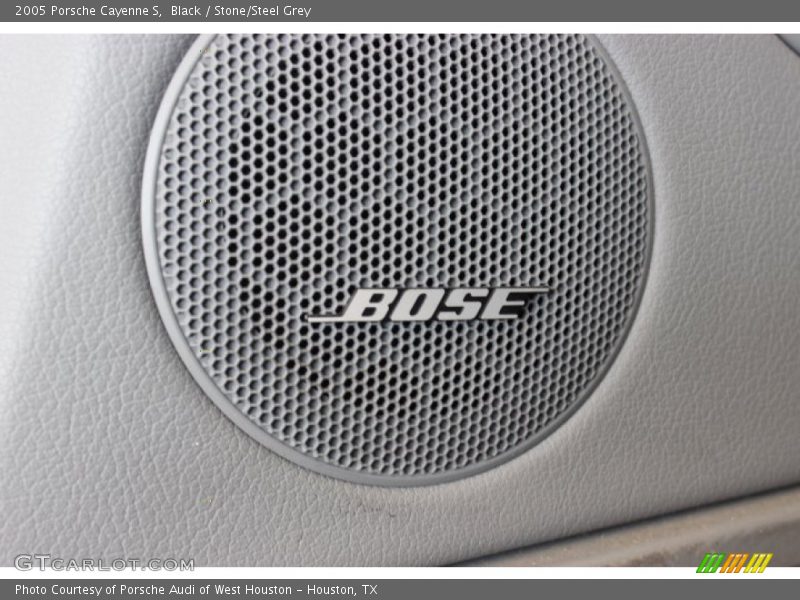 Black / Stone/Steel Grey 2005 Porsche Cayenne S