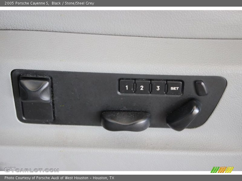 Black / Stone/Steel Grey 2005 Porsche Cayenne S