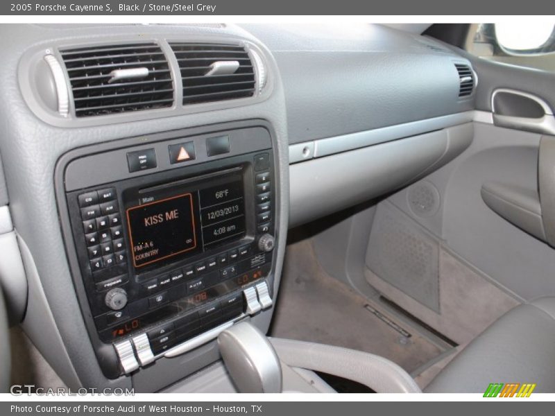 Black / Stone/Steel Grey 2005 Porsche Cayenne S