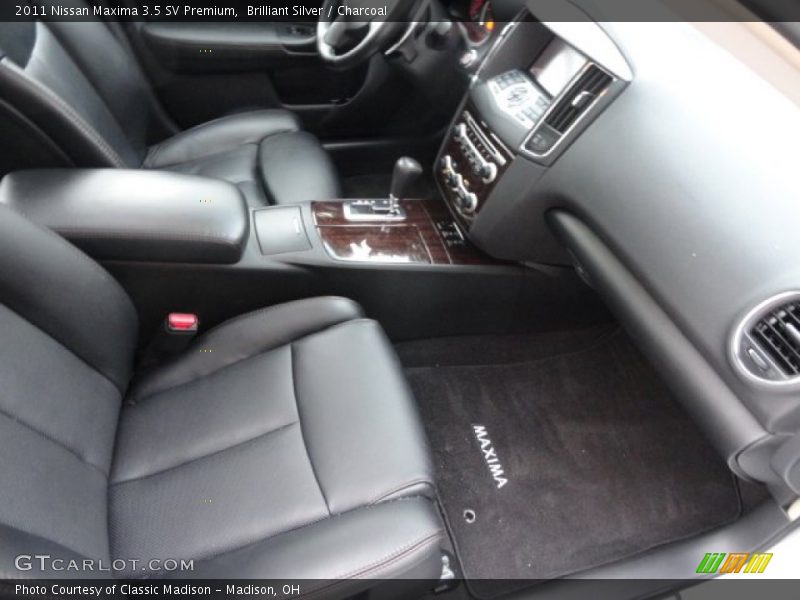 Brilliant Silver / Charcoal 2011 Nissan Maxima 3.5 SV Premium