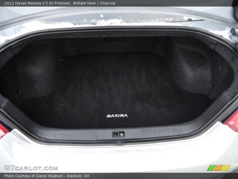 Brilliant Silver / Charcoal 2011 Nissan Maxima 3.5 SV Premium