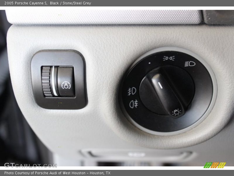 Black / Stone/Steel Grey 2005 Porsche Cayenne S