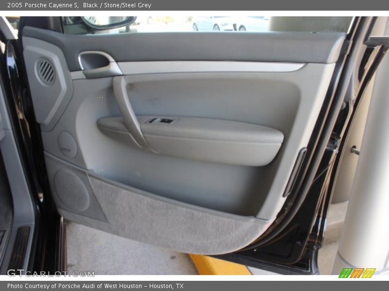 Black / Stone/Steel Grey 2005 Porsche Cayenne S
