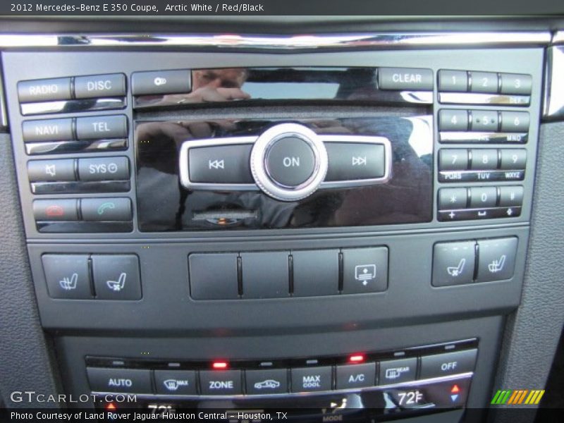 Arctic White / Red/Black 2012 Mercedes-Benz E 350 Coupe