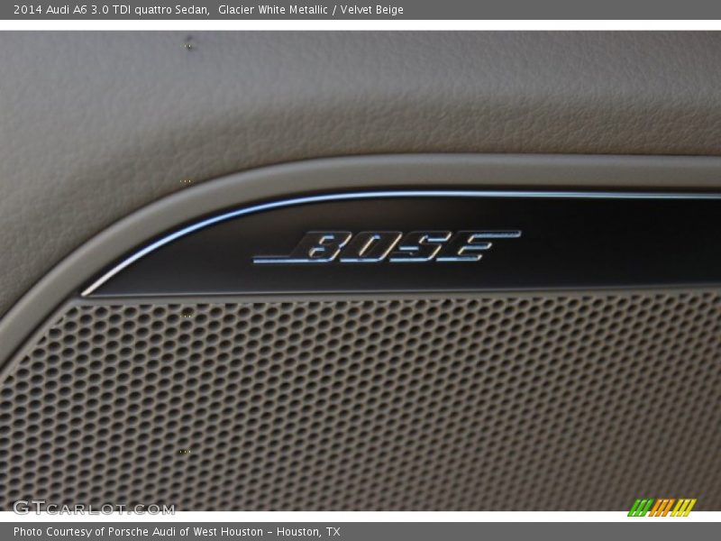 Glacier White Metallic / Velvet Beige 2014 Audi A6 3.0 TDI quattro Sedan
