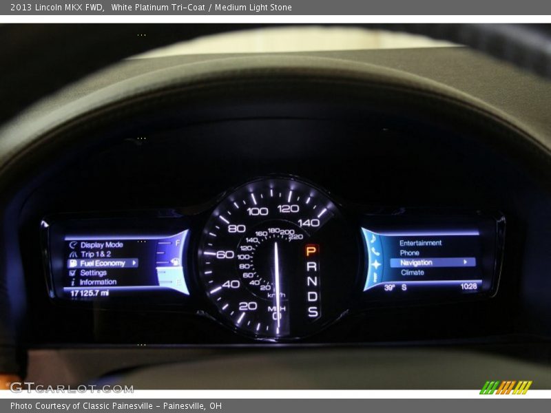 White Platinum Tri-Coat / Medium Light Stone 2013 Lincoln MKX FWD