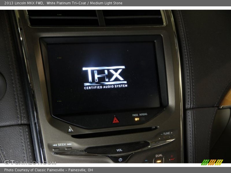 White Platinum Tri-Coat / Medium Light Stone 2013 Lincoln MKX FWD