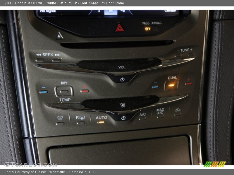 White Platinum Tri-Coat / Medium Light Stone 2013 Lincoln MKX FWD