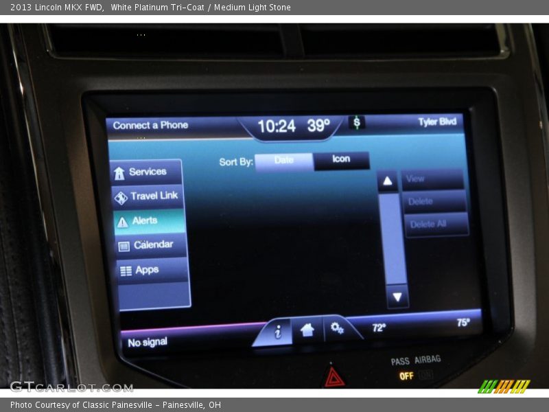 White Platinum Tri-Coat / Medium Light Stone 2013 Lincoln MKX FWD