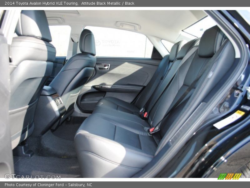 Rear Seat of 2014 Avalon Hybrid XLE Touring