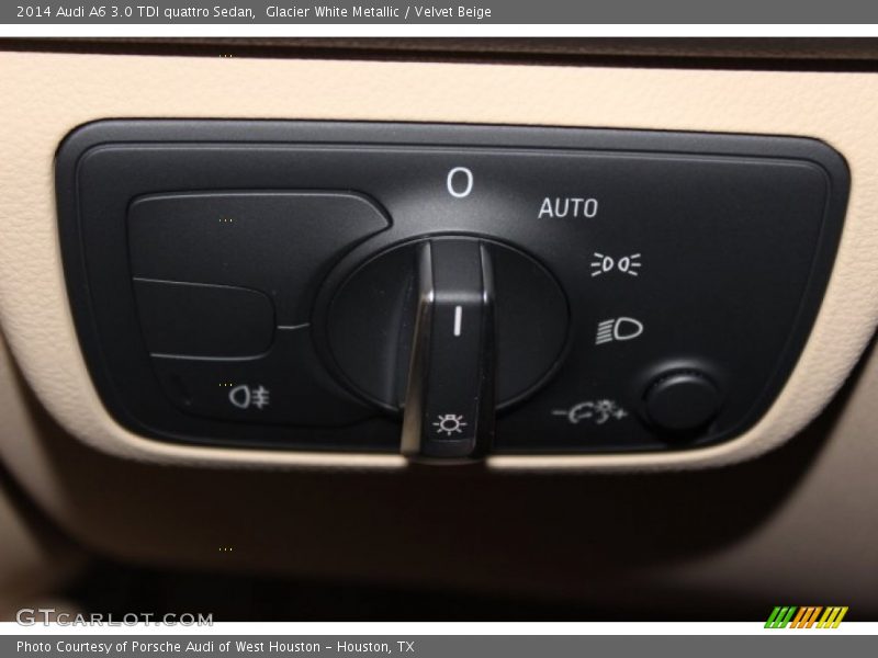 Glacier White Metallic / Velvet Beige 2014 Audi A6 3.0 TDI quattro Sedan