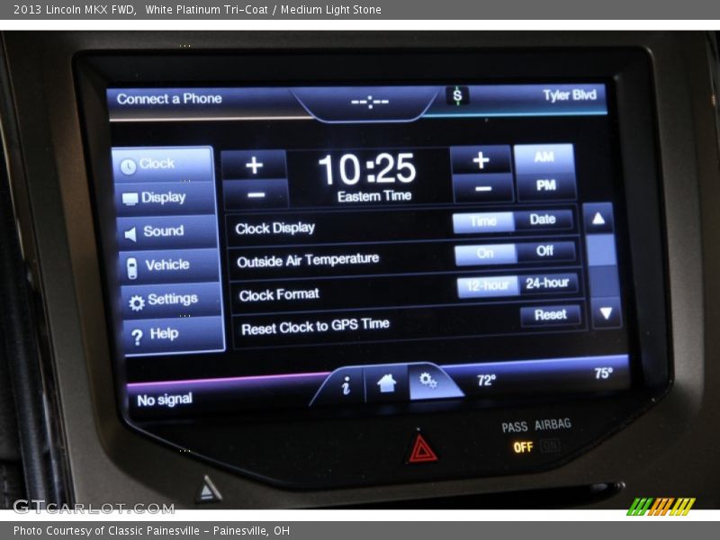 White Platinum Tri-Coat / Medium Light Stone 2013 Lincoln MKX FWD