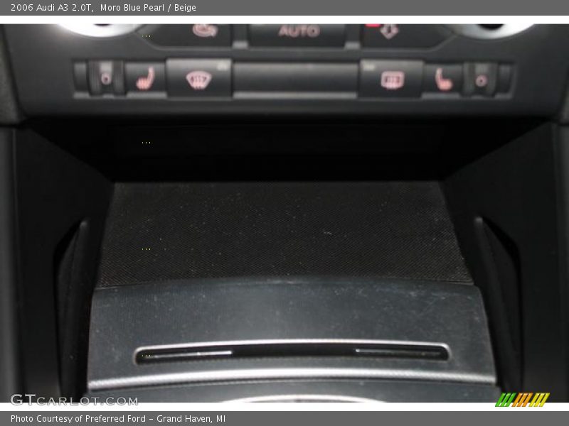 Moro Blue Pearl / Beige 2006 Audi A3 2.0T