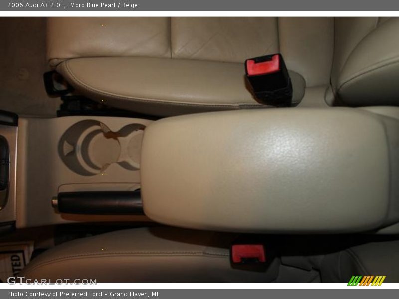 Moro Blue Pearl / Beige 2006 Audi A3 2.0T