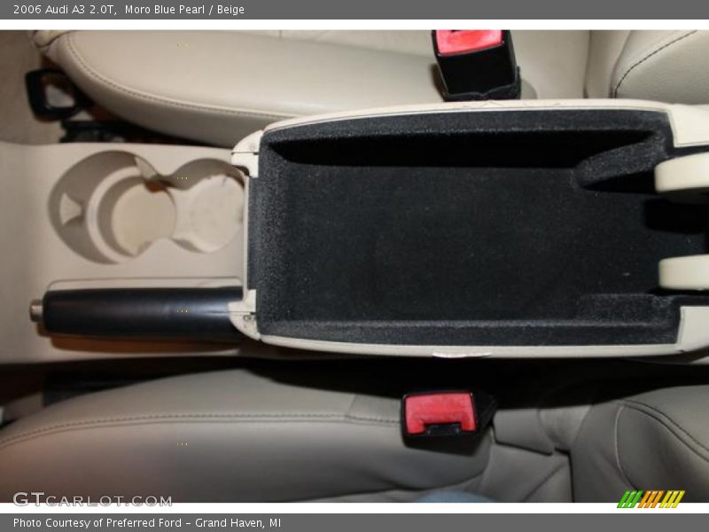 Moro Blue Pearl / Beige 2006 Audi A3 2.0T