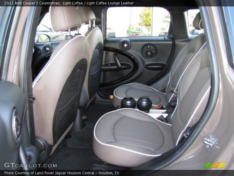 Light Coffee / Light Coffee Lounge Leather 2011 Mini Cooper S Countryman