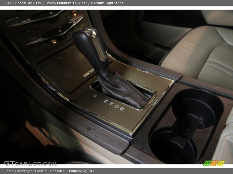 White Platinum Tri-Coat / Medium Light Stone 2013 Lincoln MKX FWD