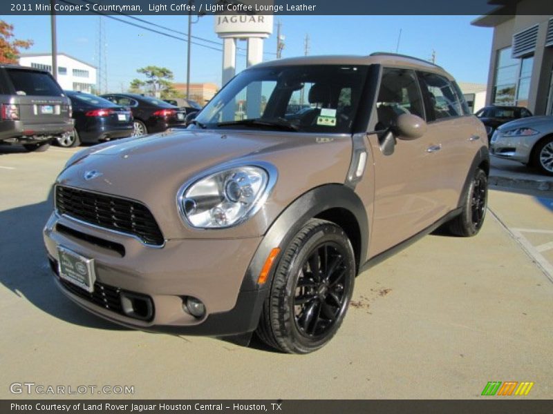 Light Coffee / Light Coffee Lounge Leather 2011 Mini Cooper S Countryman