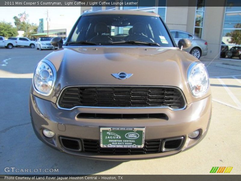 Light Coffee / Light Coffee Lounge Leather 2011 Mini Cooper S Countryman