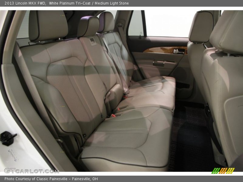 White Platinum Tri-Coat / Medium Light Stone 2013 Lincoln MKX FWD