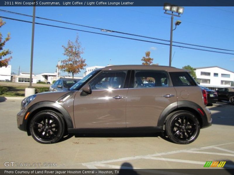 Light Coffee / Light Coffee Lounge Leather 2011 Mini Cooper S Countryman