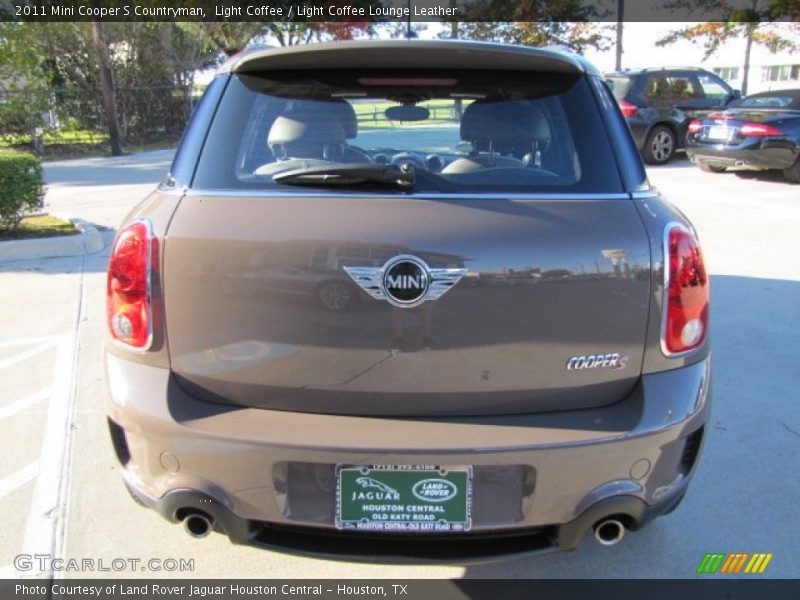 Light Coffee / Light Coffee Lounge Leather 2011 Mini Cooper S Countryman