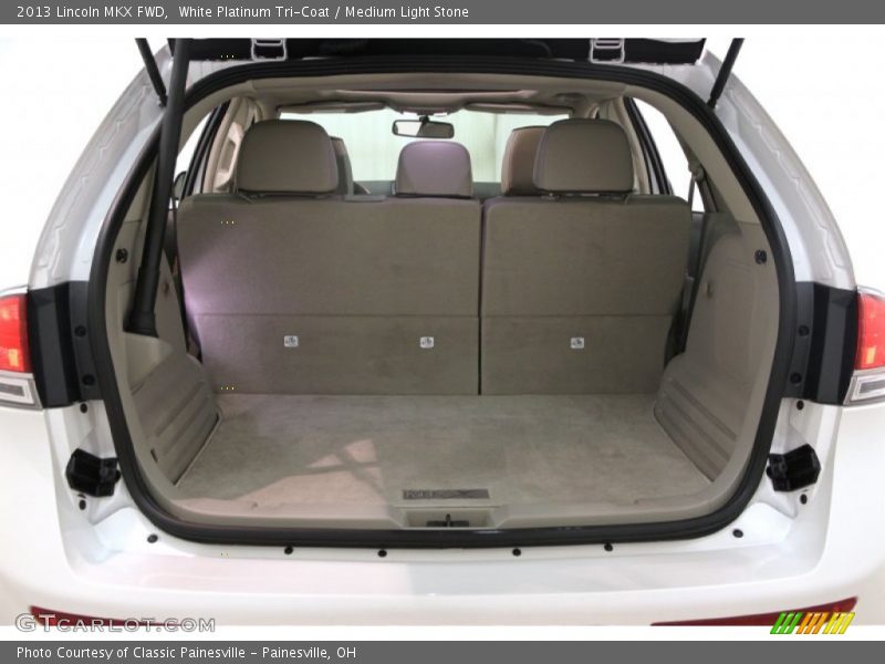 White Platinum Tri-Coat / Medium Light Stone 2013 Lincoln MKX FWD