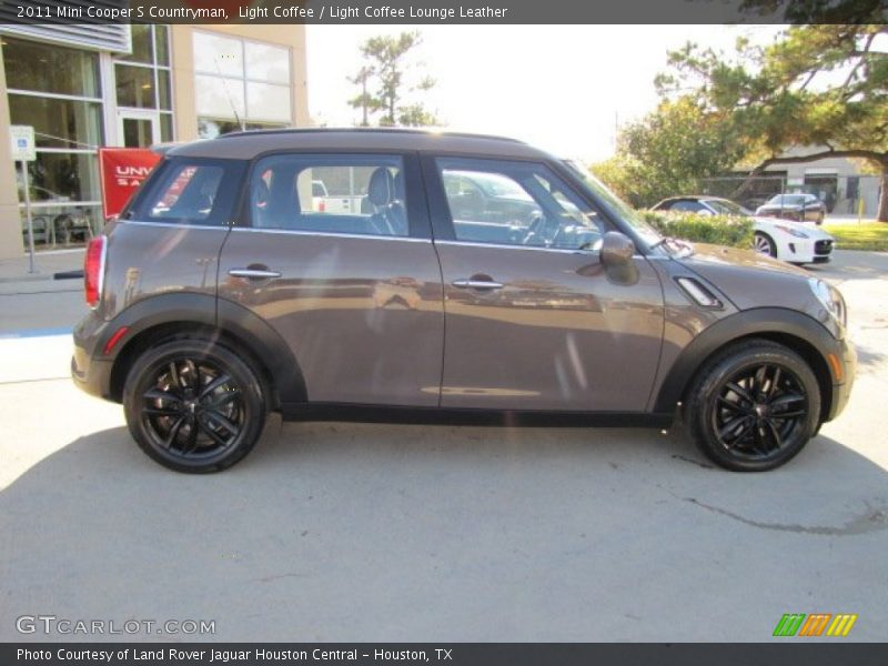Light Coffee / Light Coffee Lounge Leather 2011 Mini Cooper S Countryman