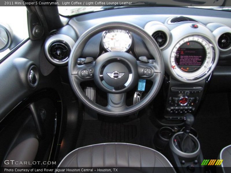 Light Coffee / Light Coffee Lounge Leather 2011 Mini Cooper S Countryman
