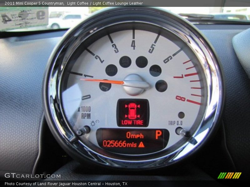 Light Coffee / Light Coffee Lounge Leather 2011 Mini Cooper S Countryman