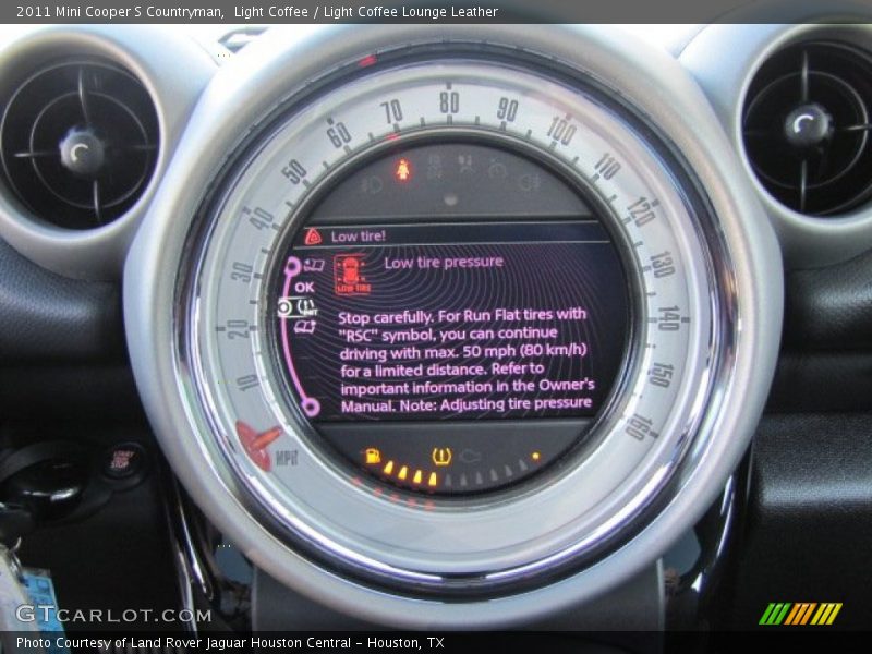 Light Coffee / Light Coffee Lounge Leather 2011 Mini Cooper S Countryman